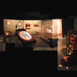 A. M. HOCH, Mitosis: Formation of Daughter Cells, interdisciplinary installation at the Beall Center for Art and Technology, Irvine, California, 43 x 60 feet, 2004