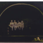 A. M. HOCH, One, Two, Three, Seven, oil on canvas, 64 x 90 inches, 1991