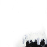 A. M. HOCH, Ship of Fools, monoprint with chalk on paper, 30 x 22 inches, 1988