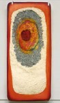A. M. HOCH, One Cell, oil paint on mattress, 81 x 36 inches, 1999