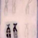 A. M. HOCH, Four Pairs, oil on canvas, 36 x 24 inches, 1999