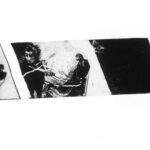 A. M. HOCH, In Pieces, DETAIL, monoprint, chalk, and charcoal, 41.5 x 29.5 inches 1989