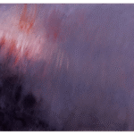 A. M. HOCH, (exhibited on adjacent wall in entry): September 11 (small), oil on canvas, 48 x 60 inches, 2001