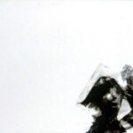 A. M. HOCH, Out of the Corner of my Eye, monoprint, chalk, and charcoal, 22.5 x 30 inches, 1988