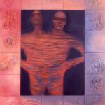 A. M. HOCH, Conjoined Couple, oil on conjoined canvases, approximately 72 x 60 inches, 2001