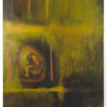 A. M. HOCH, Cosmic Debris, oil on canvas, 72 x 56 inches, 1994