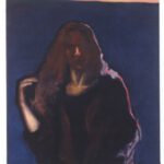 A. M. HOCH, Self-portrait, oil on canvas, 38 x 34 inches, 1991