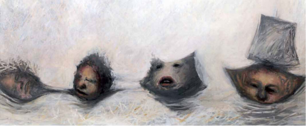 Detail of Boat Souls