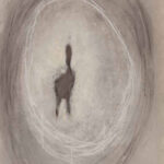 A. M. HOCH, Unicum, charcoal and pastel on paper, 35 x 26 inches (approximately), 2012