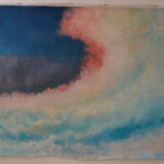 A. M. HOCH, Sea of Love, oil on canvas, 79 x 205 cm (31 x 80.7 inches), 2004