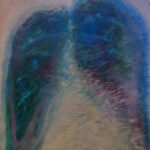 A. M. HOCH, Big Breath, oil on canvas, approximately 203 x 152.5 cm (80 x 60 inches, 2014