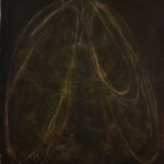 A. M. HOCH, Every Breath is Counted (#2), oil on canvas, approximately 126 x 104 cm, (49.5 x 41 inches), 2014