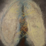 A. M. HOCH, Every Breath is Counted (#3), oil on canvas, approximately 126 x 104 cm, (49.5 x 41 inches), 2014