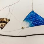 AM HOCH, Young Boat (Future/Reflection/Sister/Past), DETAIL, painted mirrors, 2015