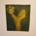 AM HOCH, Rimbaud and His Mother, oil on canvas, approximately 37 x 30.5 inches, 2009