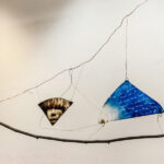 AM HOCH, Young Boat (Future/Reflection/Sister/Past), DETAIL, three painted mirrors, 2015