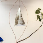 AM HOCH, Young Boat (Future/Reflection/Sister/Past), DETAIL, leafy branch, 2015