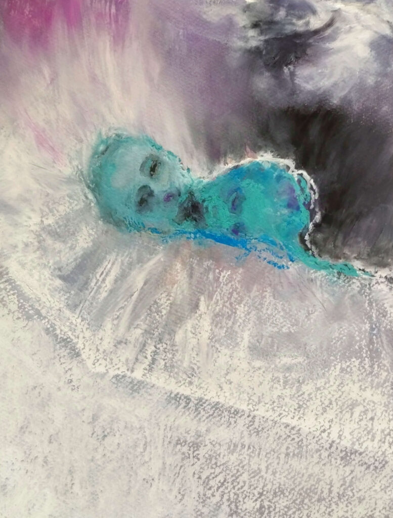 art Couple in Bed by AM Hoch