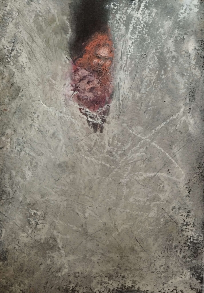 art Couple in Slit by AM Hoch