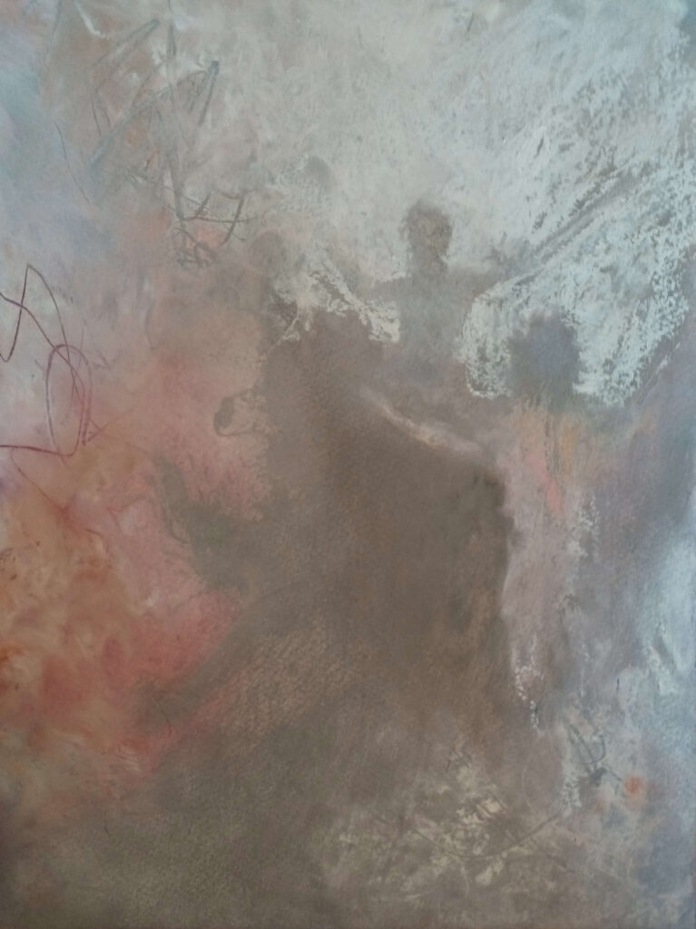 art Couple with Arms Open by AM Hoch