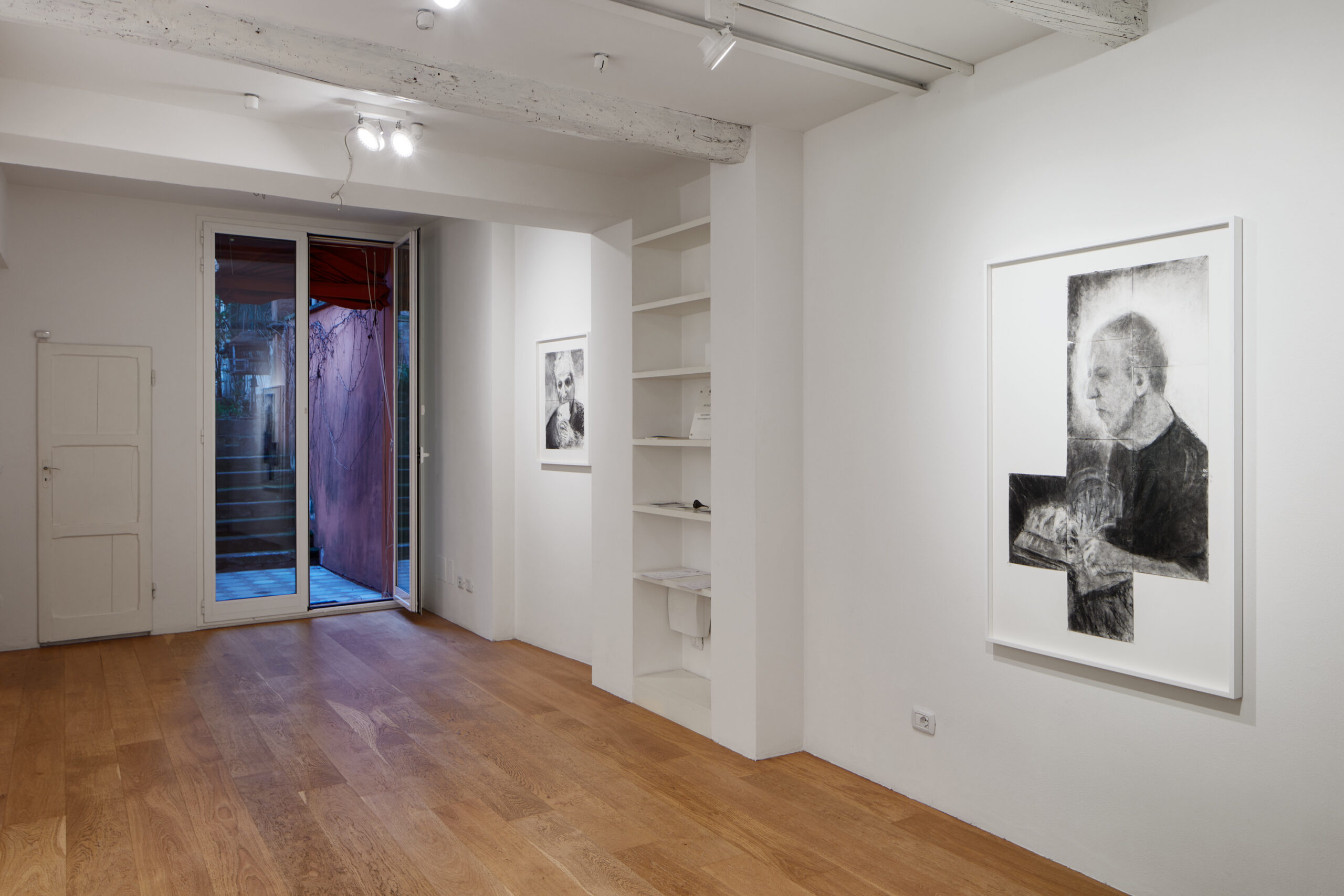 Installation views of the exhibition of Who Remains